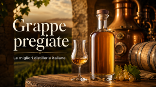 Grappe pregiate: ecco le migliori distillerie italiane